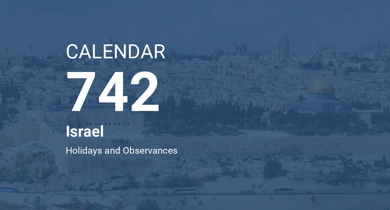 year-742-calendar-israel